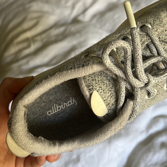 Allbirds grey/cream wool runners - Picture 5 of 5